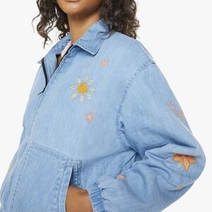 MOTHER Embroidered Butterfly Jacket